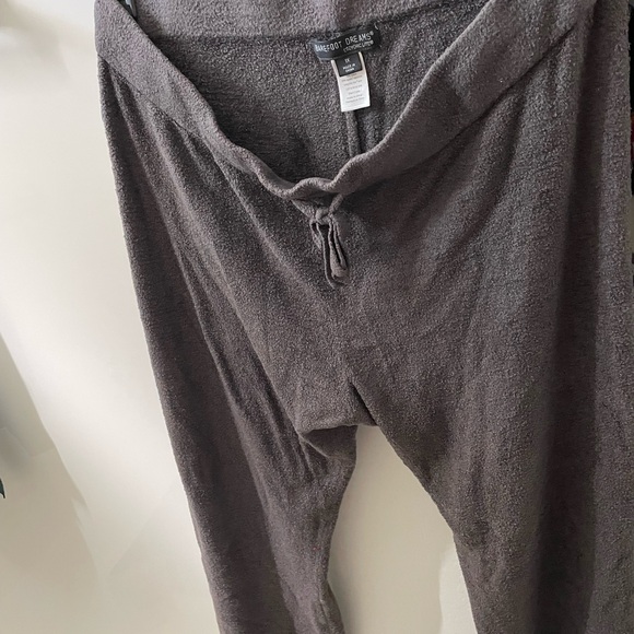 Barefoot Dreams Dark Gray Sweatpants - Picture 1 of 3